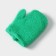 The sponge is stiff with the inner foam layer "Molodious mitten", color mix