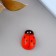 Decor for creativity wood "ladybugs" (set of 15 pcs) 1.3x2.5 cm