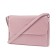 Female bag, artificial leather, pink 26x7x21 cm