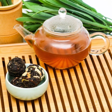 Chinese bound green tea "Jasmine", 50 g-6