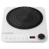 Induction tile Maunfeld EFI271MWH, 2000 watts, 1 burner, timer, white and black
