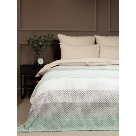 Texrepublic blanket, size 150x200 cm, green color