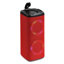 Portable column LM-882, 10 W, Bluetooth 5.0, 800 mAh, backlight, Micro SD, red