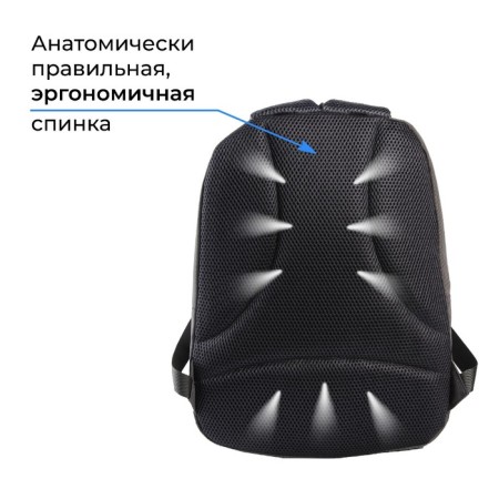 School backpack, ergonomic back Art Hype Anime, 39x32x14 cm-5