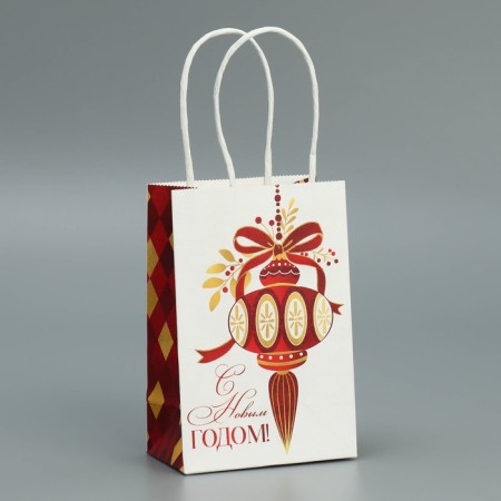 Crafts "Bright New Year", 15 x 10 x 6 cm, New Year-1