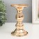 Summary Metal for 1 candle "Grade Ap" Gold 8x13.5 cm