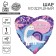 Foil ball 18 "" With DR! Dinosaurus ", heart