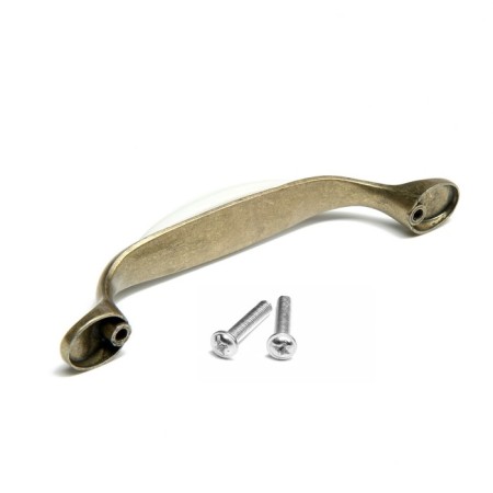 Rose Cappio Ceramics bracket handle, 96 mm, bronze color-3
