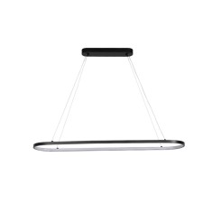Светильник подвесной Crystal Lux, Proximo 3530/242, LED, 1х42 Вт, 5х110х26 см, цвет чёрный