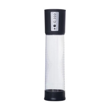 Automatic pump for the penis Sexus Men Expert Gunnar, ABS plastic, black, 28 cm-1