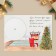 Interactive postcard "Happy New Year", Christmas tree, 12 x 18 cm, New Year
