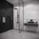Shower system IDDIS Slide Sliblbti06, Push Control, Tropical Shower, Black