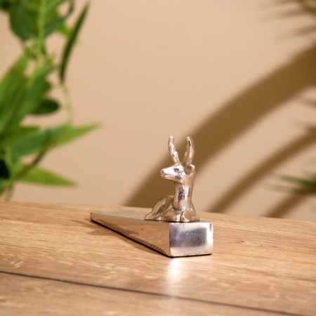 Stopper door "deer" aluminum 16.5x5x9 cm-1