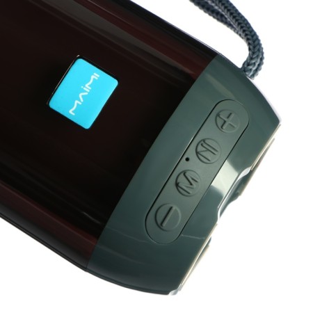 Portable column Maimi F3, microUSB, backlight, Tue 5.3, 1200 mAh, silver-3