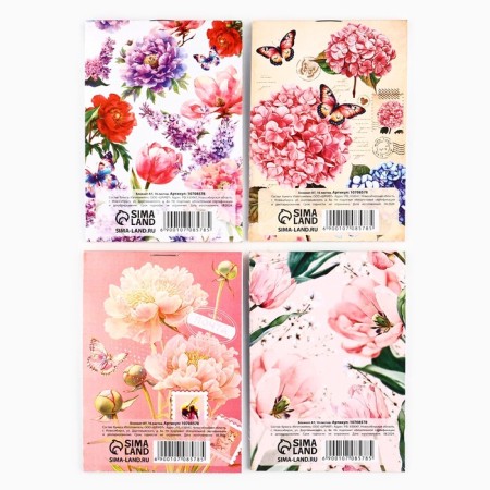 Mix of Notepad A7 16 sheets "Flower"-3