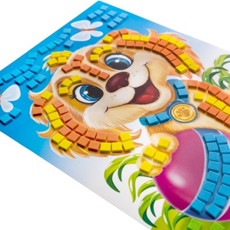 Set for creativity "puppy", application, 4 centers, 200 email.-3