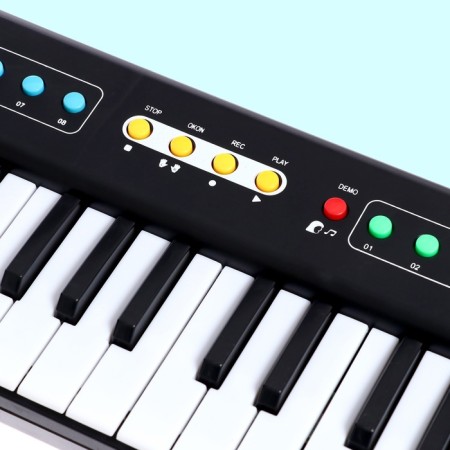 Children's "Electrician" synthesizer, sound effects, 37 keys-7