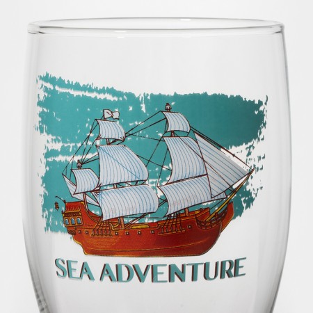 Glass glass for beer "Tyulip. Sea adventure ", 570 ml, mix-1
