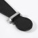 Handle for a bag, 2 fasteners for a puncture, 22 × 3 × 0.4 cm, black/silver color