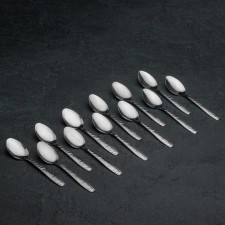 A set of spoons of tea stainless steel 