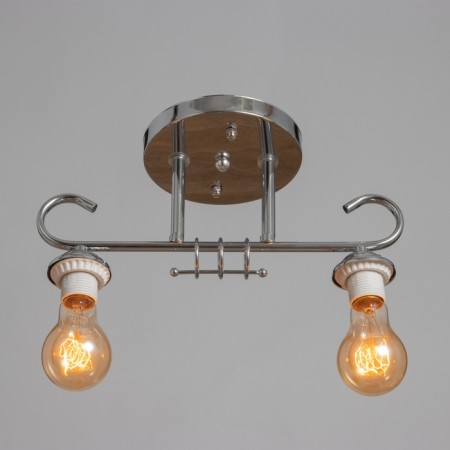 Aleta chandelier BP 2x40W E27 Chrome Model: 2800430-1