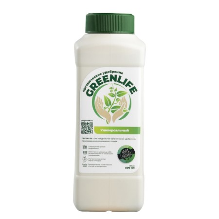 Organic fertilizer "Green Life" universal, 0.5 l