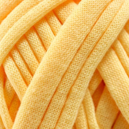 Knitted yarn 100% cotton "Lentino mini" 100 g 40 m color 01 light yellow-3