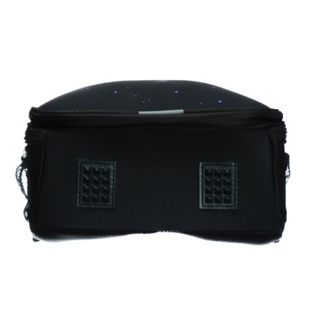 School backpack 38 x 30 x 16 cm, ergonomic back, stavia "cat", black-6