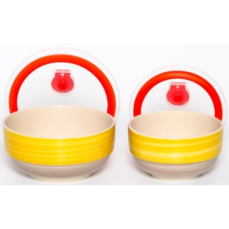 Elrington Saletniks set “Airgraph. Sunny morning ", with plastic lids, 2 pcs-1