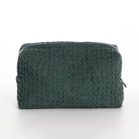TEXTURA lightning cosmetic bag, green color-4