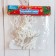 Jewish decoration "White deer carved" (set 3 pcs) 8x13 cm