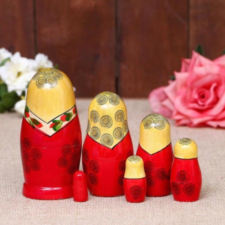 Matryoshka "Semenovskaya", 6 puppet, the highest category-6