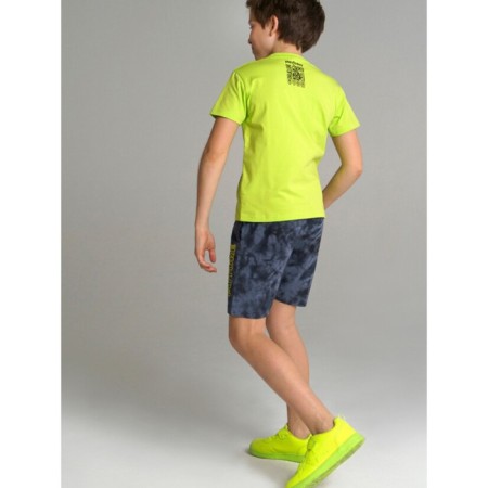 Set for a boy: T -shirt and shorts, height 146 cm-2