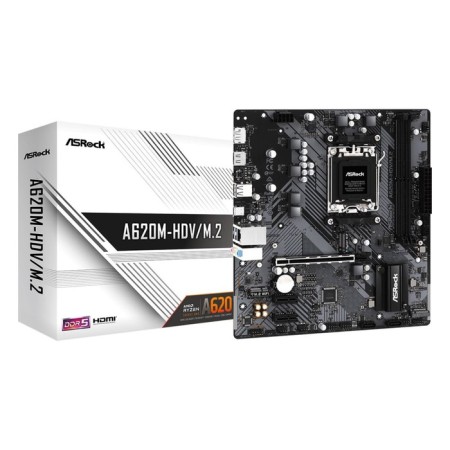 ASROCK A620M-HDV/M.2 Socketam5 AMD A620 2XDDR5 MATX AC`97 8ch (7.1) GBLAN 1064985-5