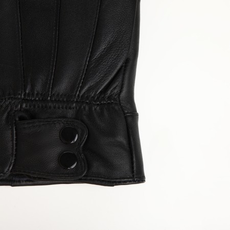 Gloves male, dimensionless, with insulation, black color-2