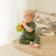 Children's pants Minaku, Khaki color, height 68-74 cm