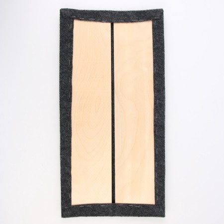 Clogging double angular, 50 x 25 cm, gray-7