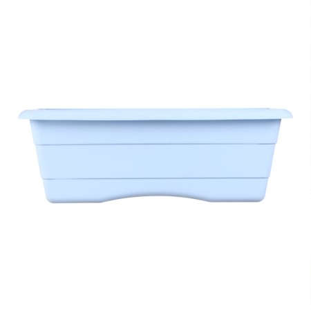 Box for flowers, 48 ​​× 22 × 17 cm, 10 l, blue-1