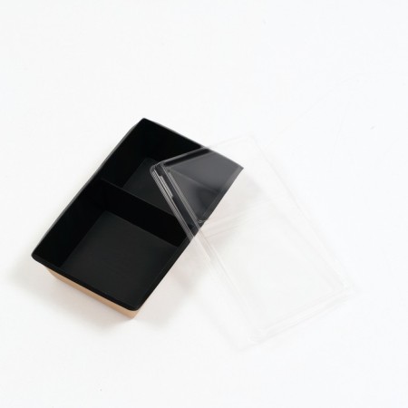Building salad bowl, black, 20 x 12 x 5.5 cm, 0.8 liters-4