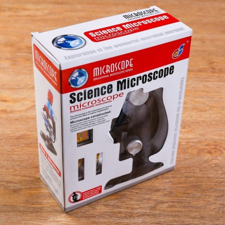 Microscope "Young researcher", a multiplicity of an increase in 1200x, 400x, 100x, with backlight-6
