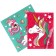Chancellery "Unicorn", notebook A6, pen, stickers, Minnie Mouse