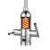 KitFort KT-4030 water heater, flowing, 3300 watts, 6 l/min, silver