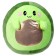 Soft toy-podushka "Avocado"