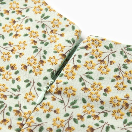 Платье для девочки MINAKU: Cotton collection цвет фисташковый, р-р 122-9