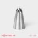 Konfinett Konfinett Nazadka “Closed Star”, D = 3 cm, Exit 1.8 cm, stainless steel