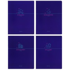 Notebook of 80 sheets in the line on the board 