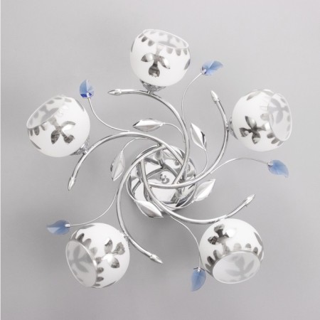 Adele chandelier 5x40W E27 Chrome Model: 2612361-3