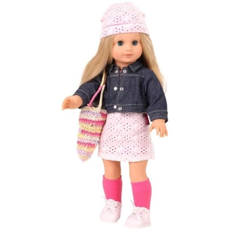 GOTZ doll "Jessica Blonde", in clothes, size 46 cm