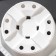Pot for flowers "Rose", 2 l, d = 14 cm, white color
