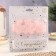 Set of candles on skewers "Happy Birthday", pink, 5.3 cm